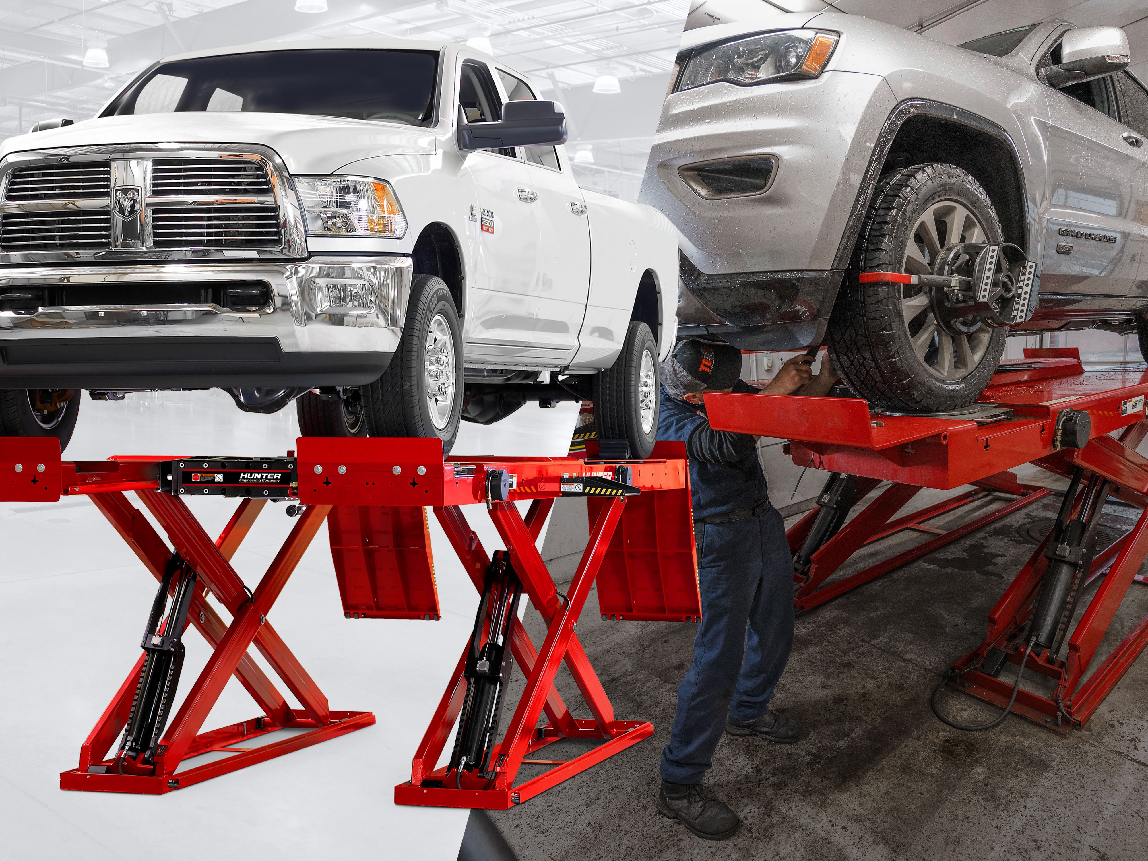 Hunter alignment rack deals