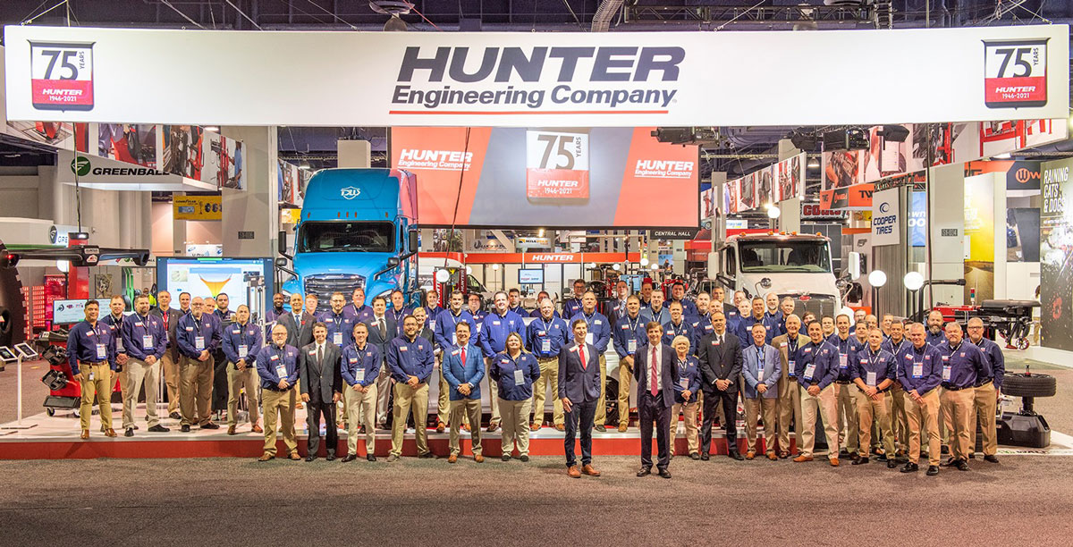 hunter engineering company at sema show 2021