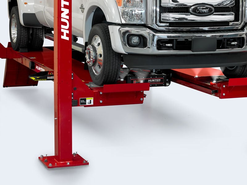 FourPost Lift Alignment Racks Hunter Engineering Company®