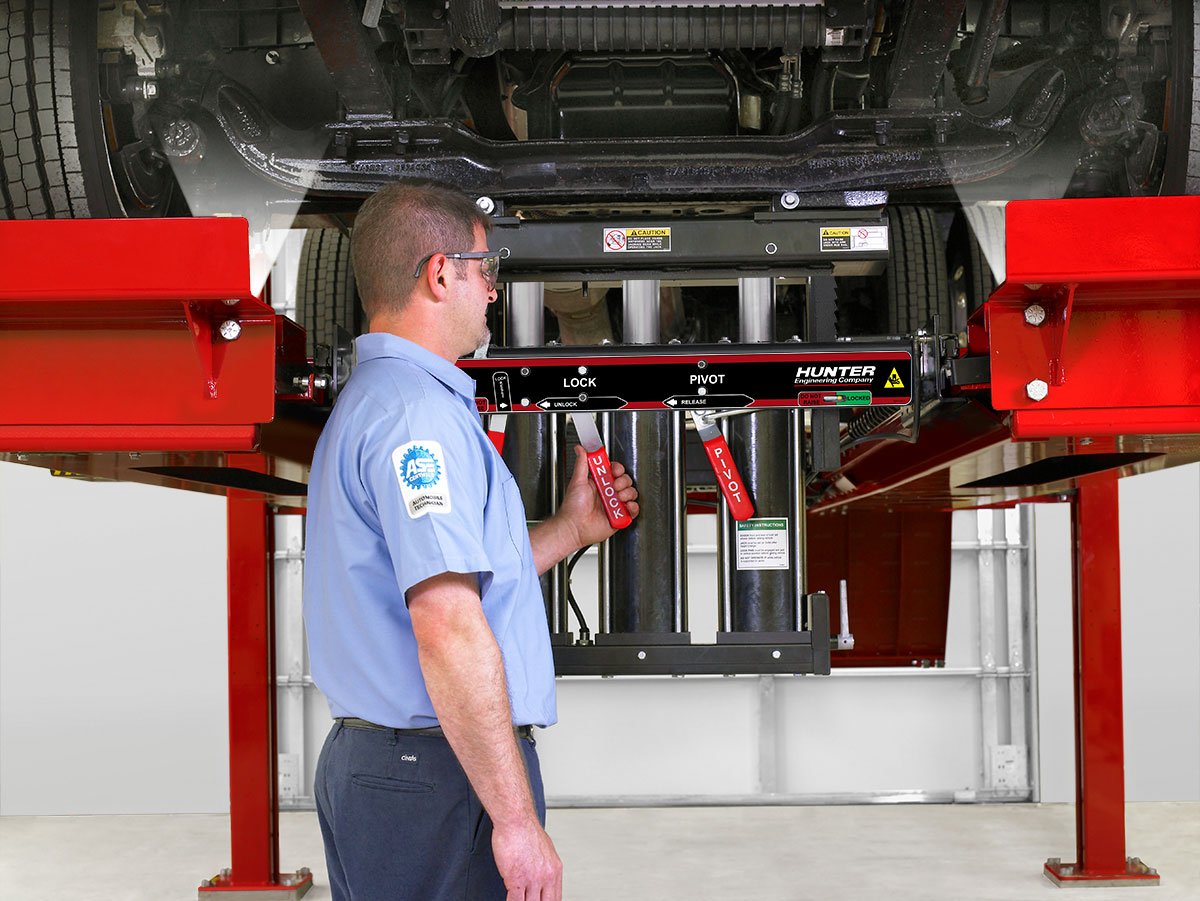 Alignment Pit Racks Hunter Engineering Company®