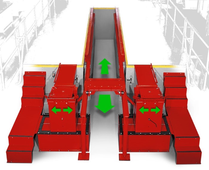 hunter hd pit alignment rack with background