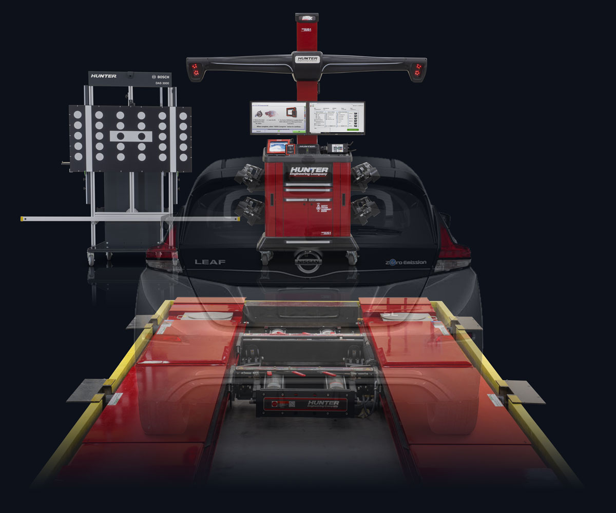 hunter adas calibration system