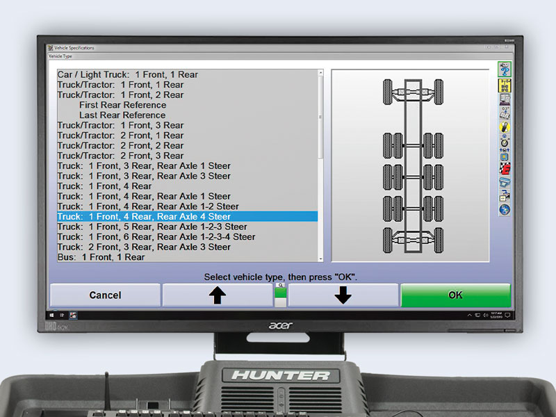 HeavyDuty Alignment Machine Hunter Engineering Company®