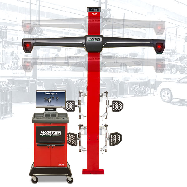hunter proalign pronto ii wheel alignment system