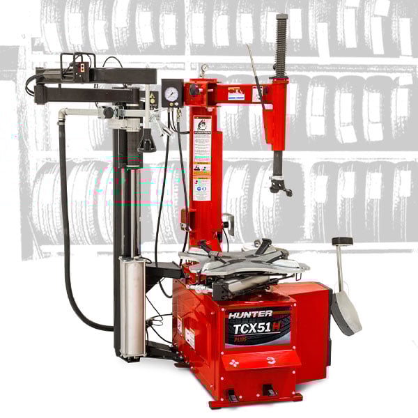 hunter tcx51h plus table-top tire changer