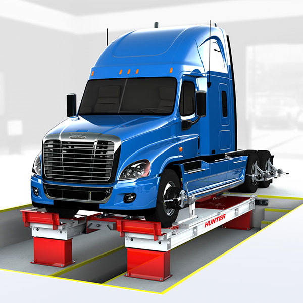 hunter heavy-duty alignment pit racks