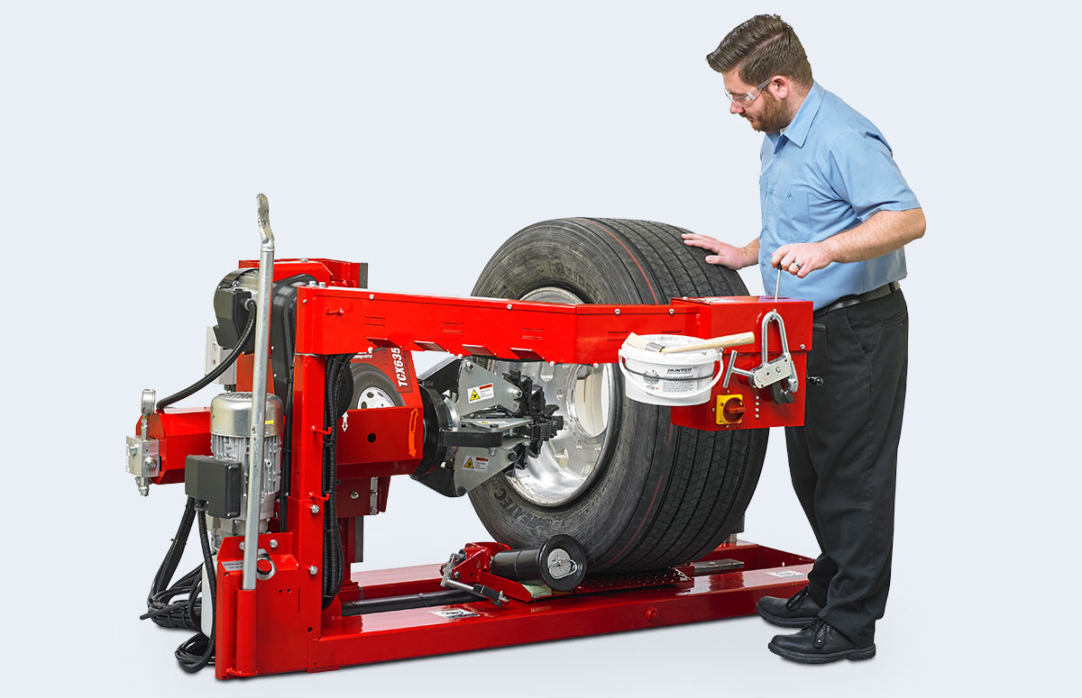 HeavyDuty Tire Changers Hunter Engineering Company®