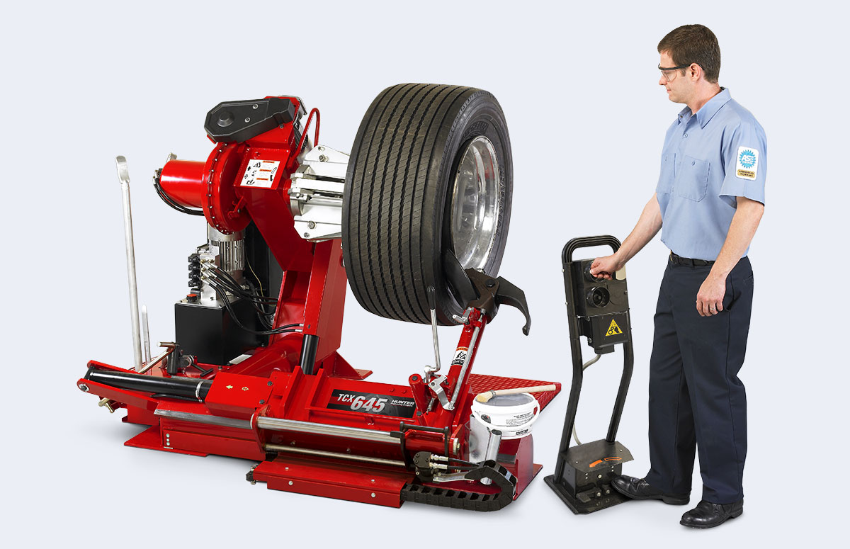 semi tire mounting tools
