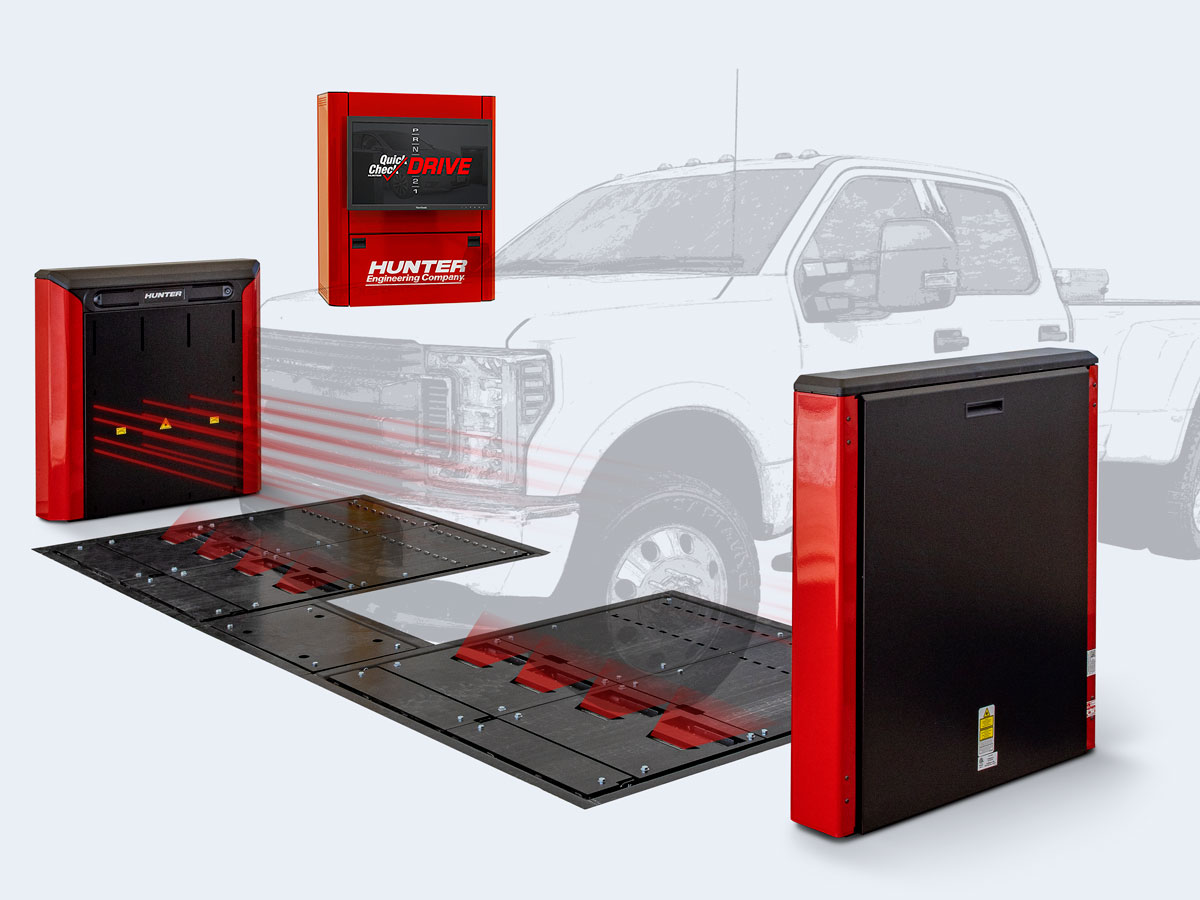 hunter quick check vehicle inspection medium-duty configuration