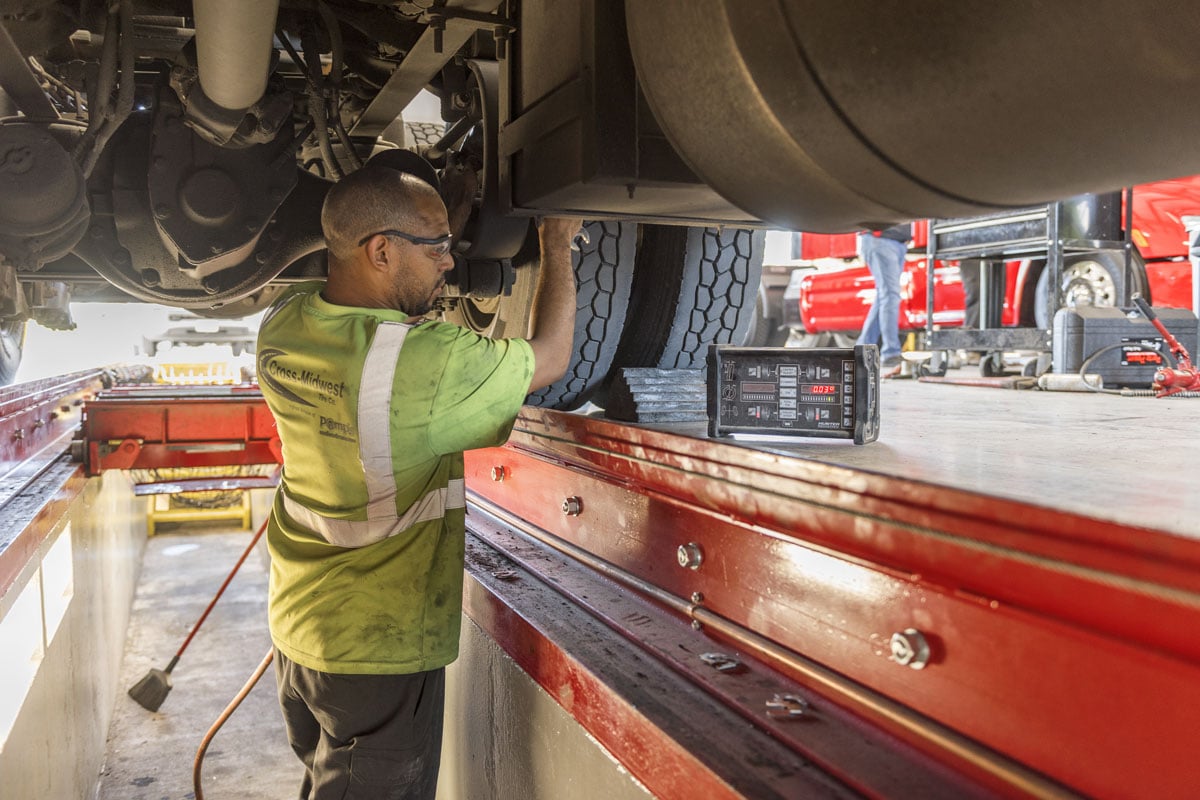 hunter heavy-duty truck wheel alignment