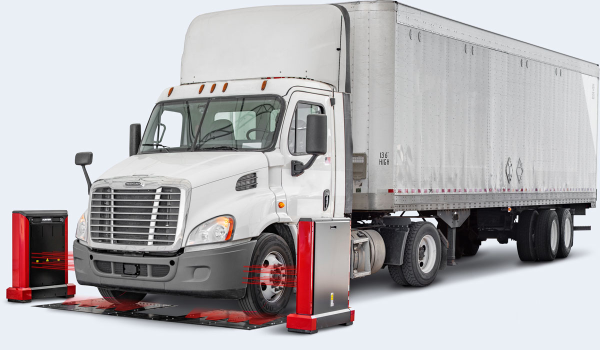 hunter quick check commercial heavy-duty truck inspection