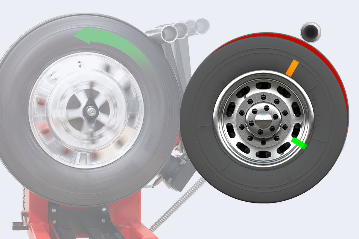 hunter balancer measure wheel runout