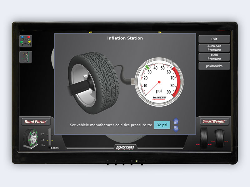 Road Force® Elite Wheel Balancer Hunter Engineering Company®