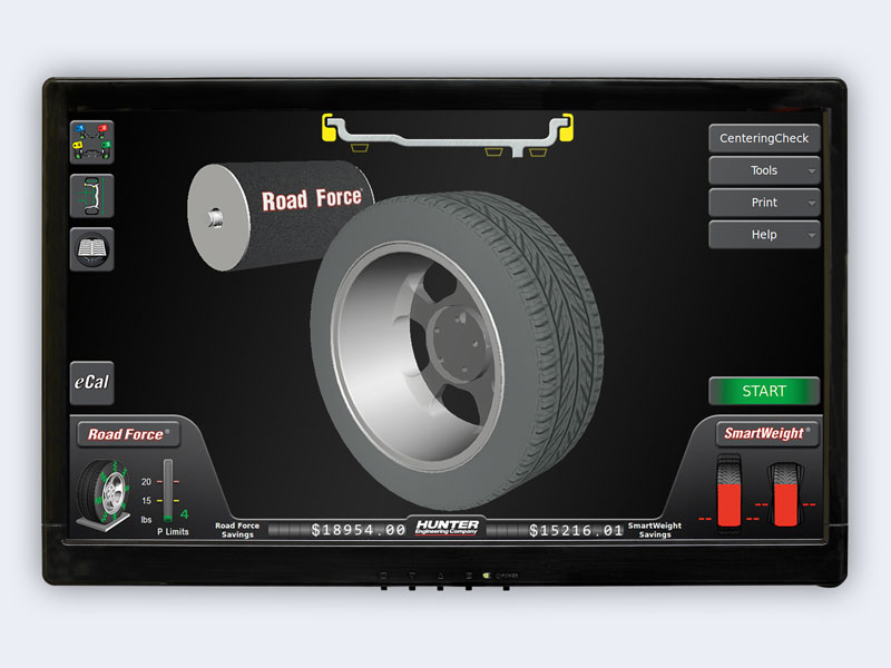 Road Force® Elite Wheel Balancer Hunter Engineering Company® Road Force® Elite Wheel Balancer Hunter Engineering Company®