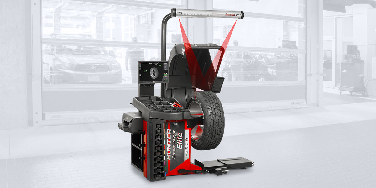 hunter smartweight elite wheel balancer