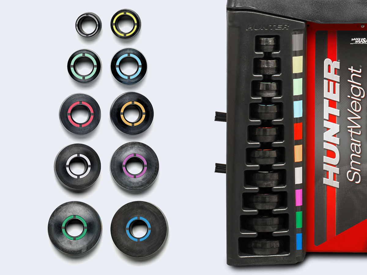 SmartWeight® Wheel Balancers Hunter Engineering Company®