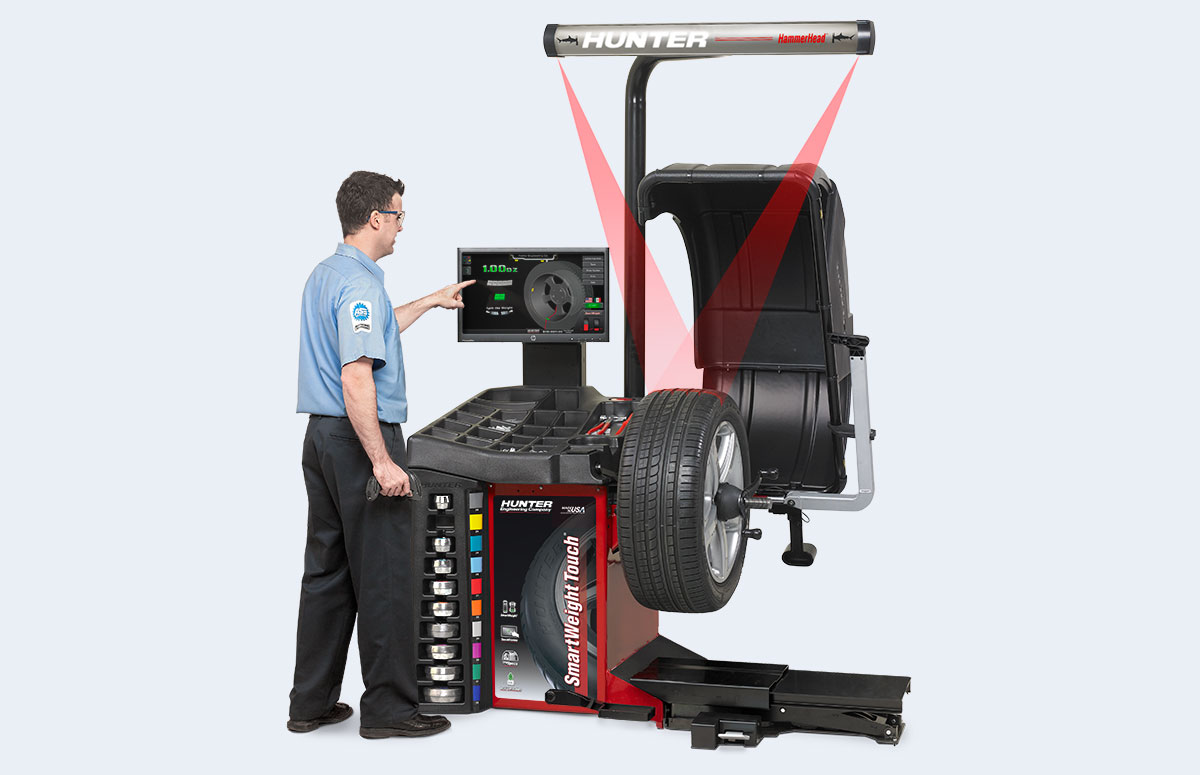 SmartWeight® Wheel Balancers Hunter Engineering Company®