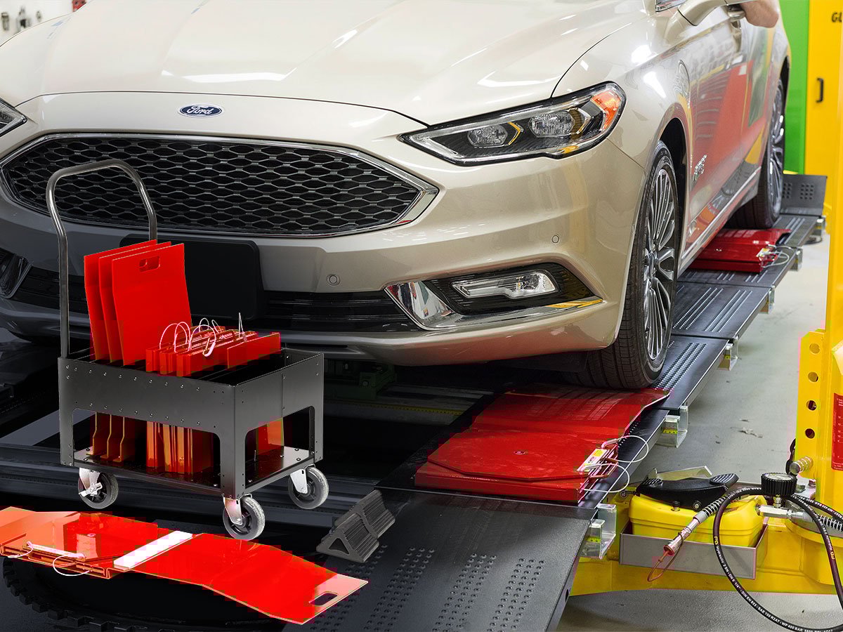 hunter collision repair alignment turnplate options