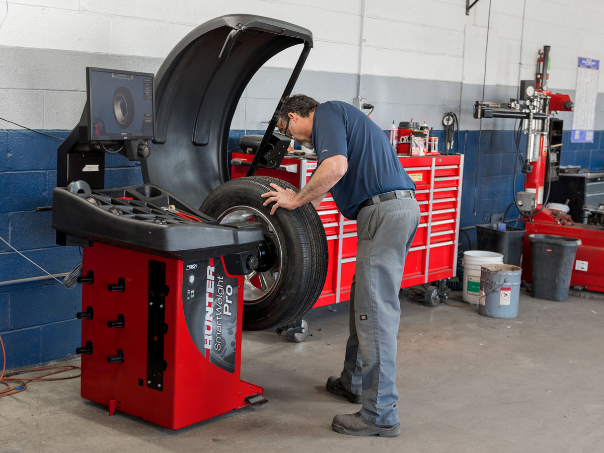 hunter smartweight pro wheel balancer