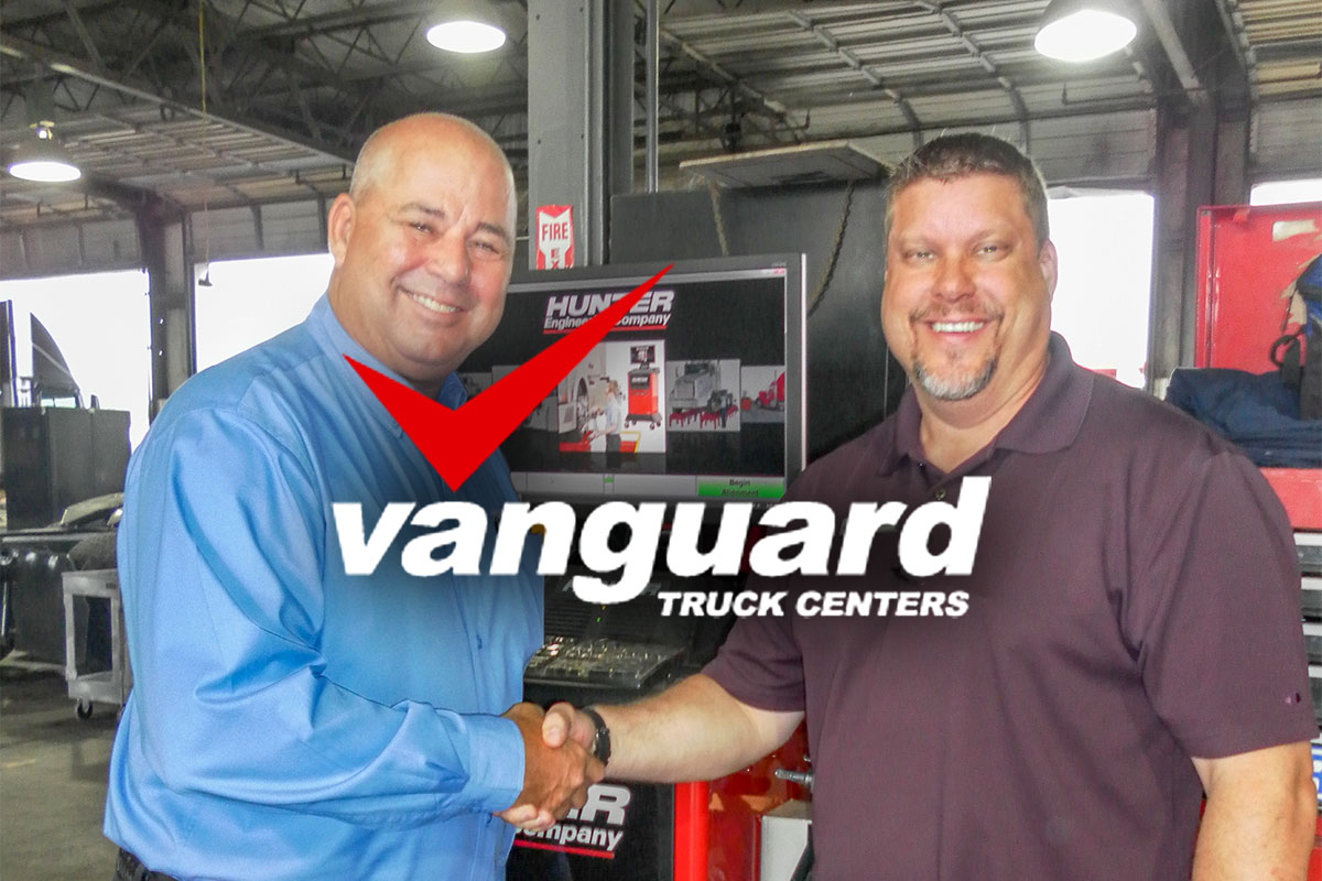 vanguard truck centers hunter engineering customer testimonial