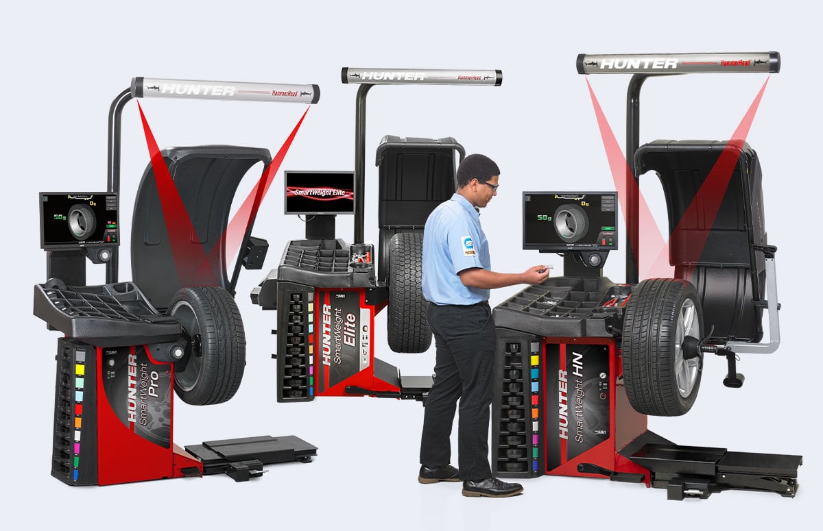 SmartWeight® Wheel Balancers